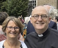 Reverend Derrick Thompson and wife Jan