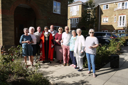 Official opening of Manning Place Almshouses, Richmond