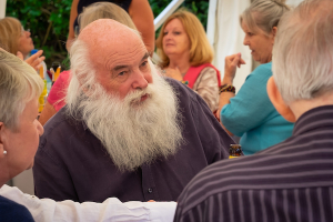 Photos of residents enjoying The Richmond Charities' Indian Summer Party held at Church Estate