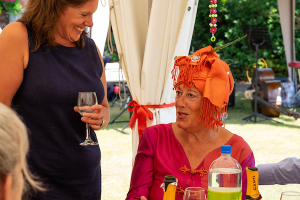 Photos of residents enjoying The Richmond Charities' Indian Summer Party held at Church Estate