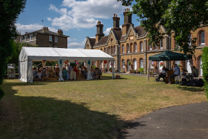 Photos of residents enjoying The Richmond Charities' Indian Summer Party held at Church Estate